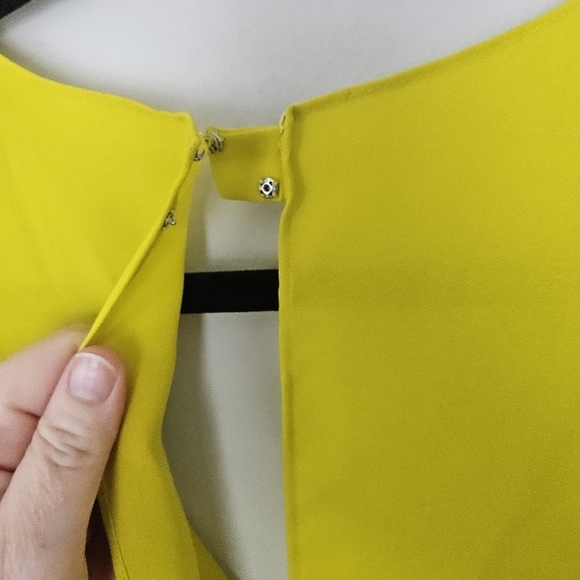 Tibi Revolve Basket Weave black white green dress size 8 - Picture 9 of 12